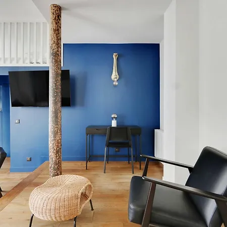Apartment Modern Loft - 2br-8p - Place De La Republique Paris