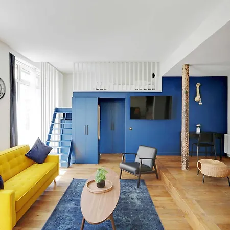 Modern Loft - 2br-8p - Place De La Republique Διαμέρισμα *