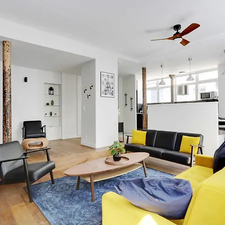 Modern Loft - 2br-8p - Place De La Republique Παρίσι